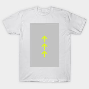 Neon yellow arrows up T-Shirt